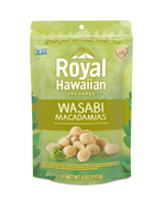 frontside of wasabi macadamias- royal hawaiian orchards